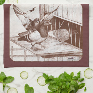 Homecoming Homers Tea Towel