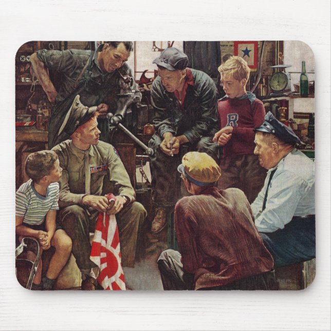 Homecoming Marine Mouse Mat (Front)