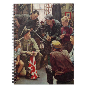 Homecoming Marine Notebook