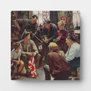 Homecoming Marine Plaque