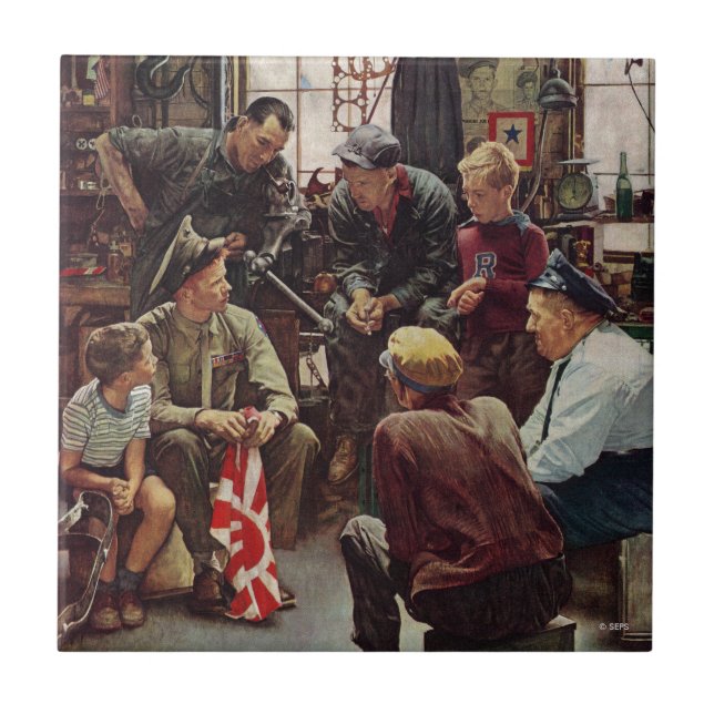 Homecoming Marine Tile (Front)