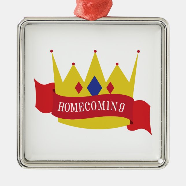 Homecoming Metal Tree Decoration (Front)