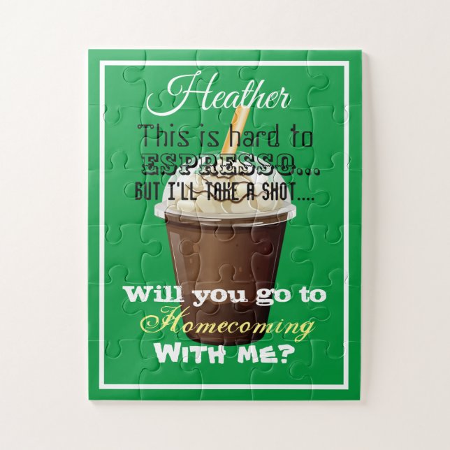 Homecoming or Prom proposal Jigsaw Puzzle (Vertical)