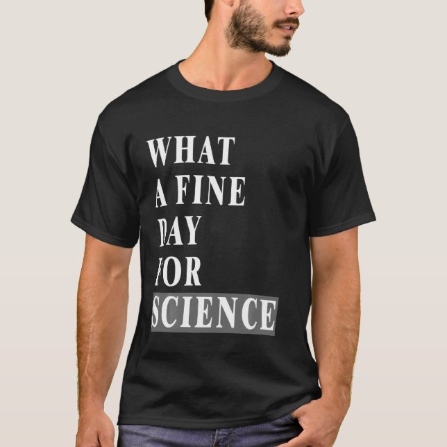 Homecoming School Workout Tee What A Fine Day For  (Front)