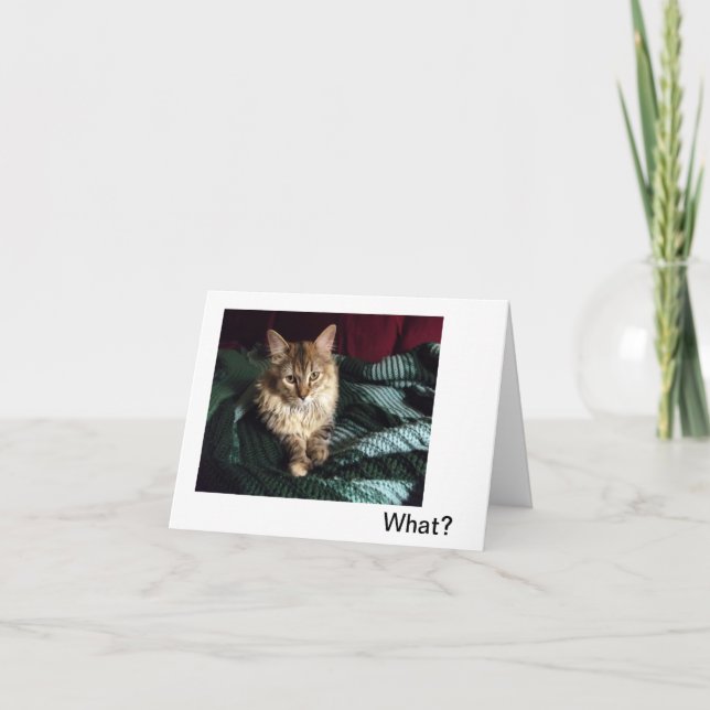 Homecoming Thank You Card (Front)