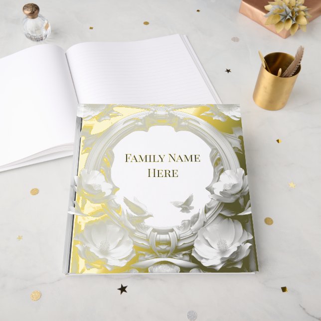 Homegoing Guest Book (Front Open)