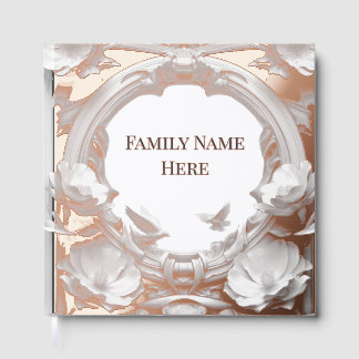 Homegoing Guest Book, Pewter Book