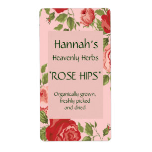 Homegrown Herbs Label