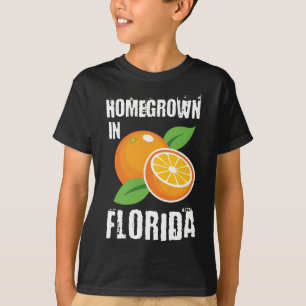 Homegrown in Florida Orange Fruit T-Shirt