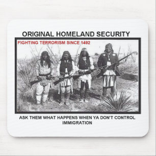 Homeland Security 1492 Mouse Mat