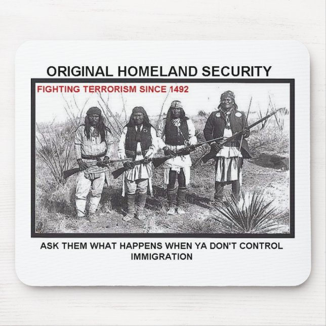 Homeland Security 1492 Mouse Mat (Front)