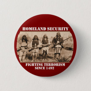 Homeland Security 6 Cm Round Badge