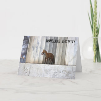 Homeland Security Card