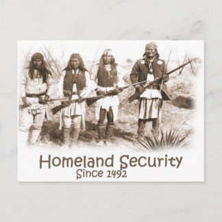 Homeland Security Postcard