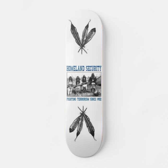 homeland security skateboard (Front)