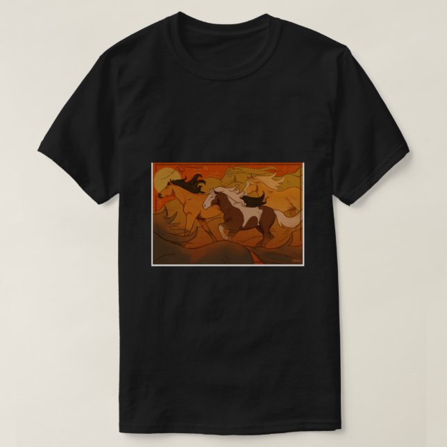 homeland (spirit stallion of the cimarron) Art Boa T-Shirt (Design Front)