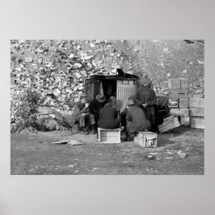 Homeless and Unemployed 1938 Poster
