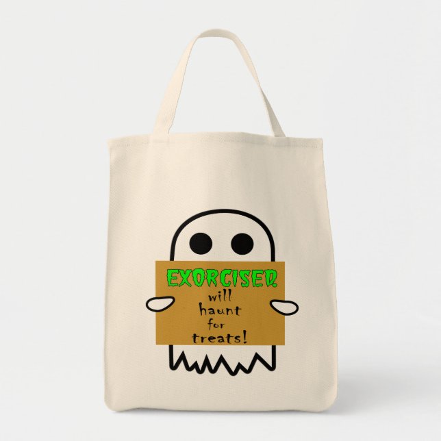 Homeless Ghost Trick or Treat Bag (Front)