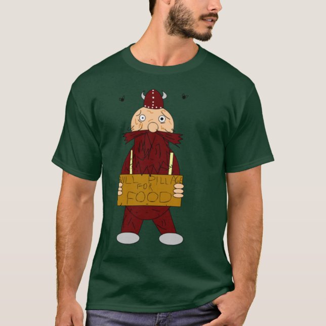 homeless viking T-Shirt (Front)