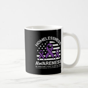 Homelessness Awareness Month Usa Flag Coffee Mug