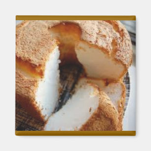 Homemade Angel Food Cake Magnet