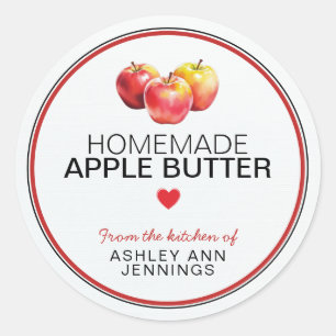 Homemade Apple Butter Label   From the Kitchen Of