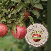 HOMEMADE APPLE CIDER Grunge Font Kraft and Brown