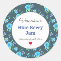 Homemade Baked Goods Preserve Jam Custom Label