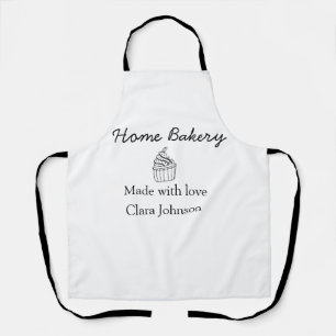 Homemade bakery add your text name custom apron