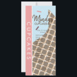 Homemade Bakery Cupcakes Flyer Pricing List D Invitation<br><div class="desc">Promotional Business Flyer for Cupcakes Business</div>