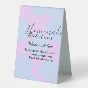 Homemade bakery made with love add text website