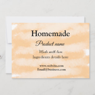 Homemade bakery made with love add text website invitation