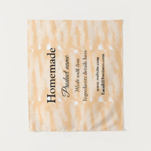 Homemade bakery made with love add text website tapestry