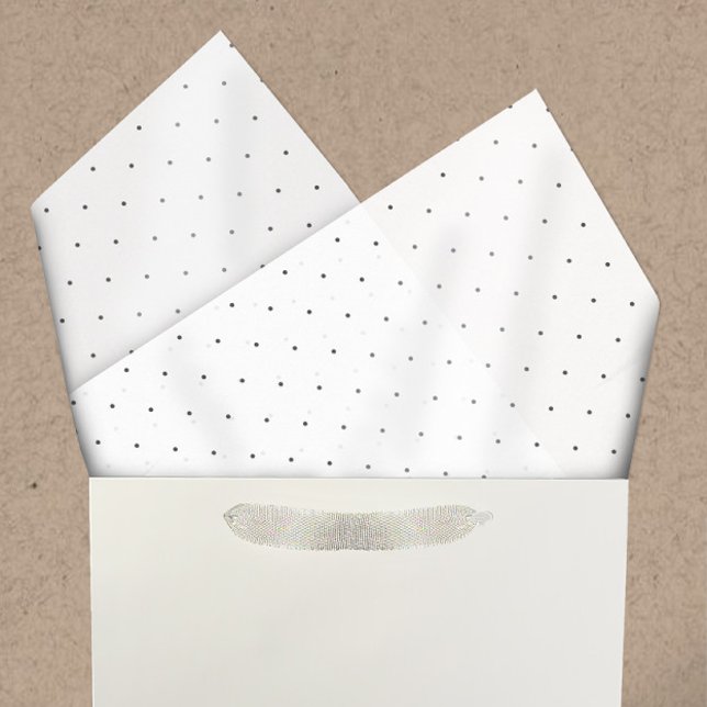 Homemade Bath & Body | Black & White Swiss Dots Tissue Paper (Creator Uploaded)