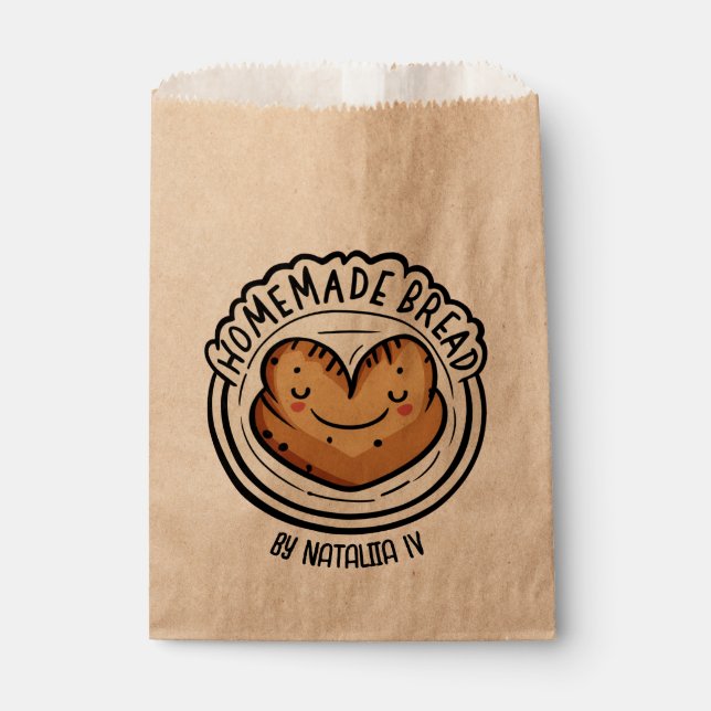 Homemade Bread Favour Bags (Front)