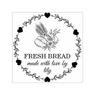 Homemade Bread Self-inking Stamp