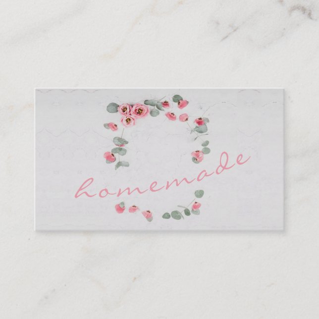 Homemade Business Cards (Front)