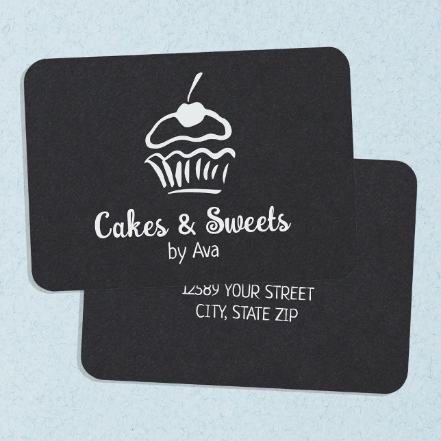 Homemade Cake Business Card (Homemade Cake Business Cards)