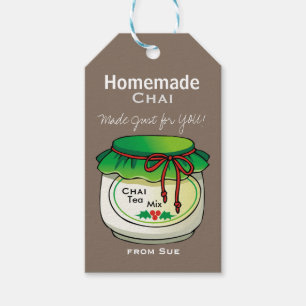 Homemade Chai Tea Mix Gift Tags