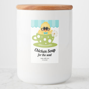 Homemade Chicken Soup Mug Cute Label