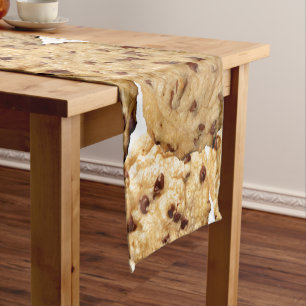 Homemade Chocolate Chip Cookies Short Table Runner