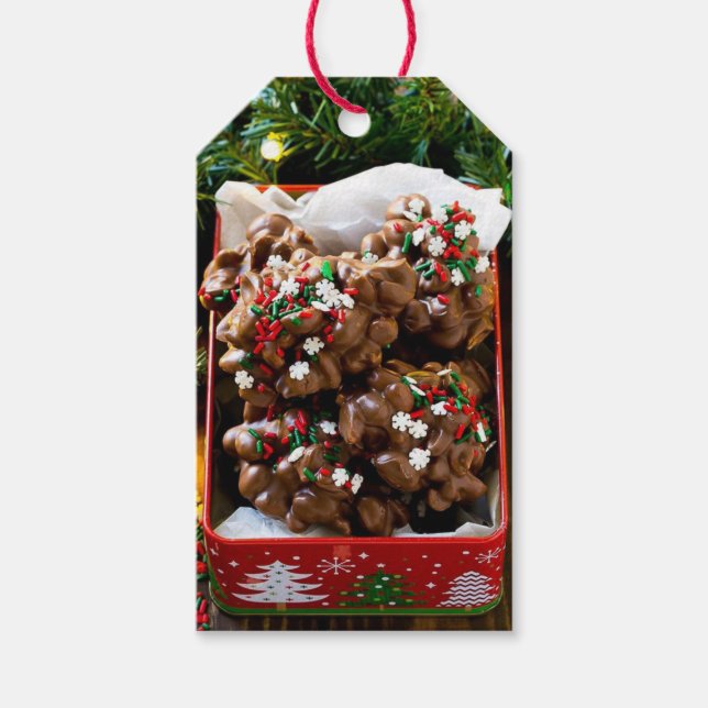 Homemade Christmas Candy Gift Tag (Front)