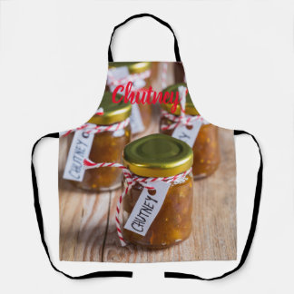 Homemade Chutney onion pineapple kitchen gift Apron