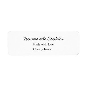 Homemade cookiers add your text name custom throw