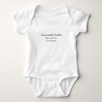 Homemade cookiers add your text name custom throw