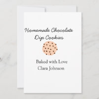 Homemade cookiers add your text name custom  throw