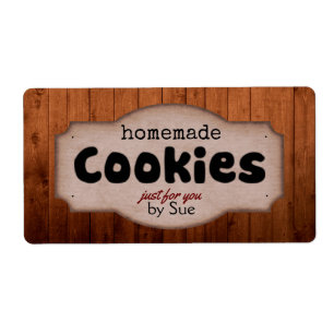 Homemade Cookies by YOU Vintage Labels