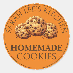 Homemade Cookies Label Sticker