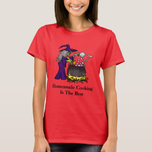 Homemade Cooking Witch Halloween T-Shirt