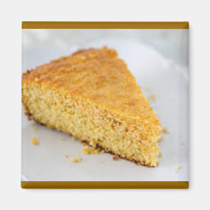Homemade Corn Bread Magnet